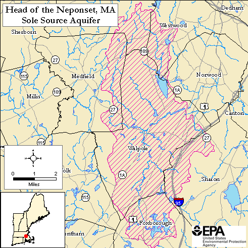 Head of the Neponset (MA) Sole Source Aquifer