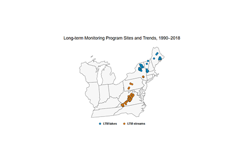 Long-term Monitoring Program Sites and Trends, 1990–2018