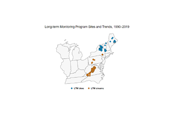 Long-term Monitoring Program Sites and Trends, 1990–2019