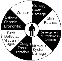 Problemas diferentes del efecto de Salud