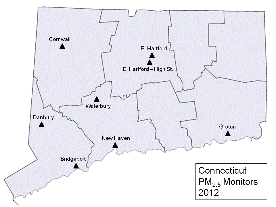 Connecticut PM Monitors