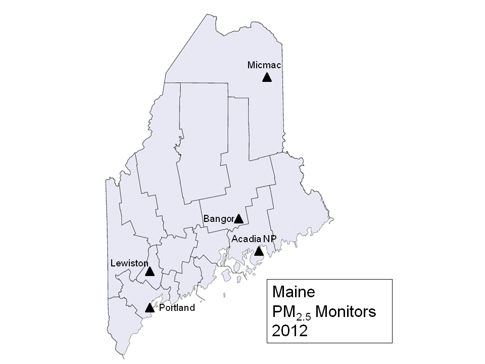 Maine PM Monitors