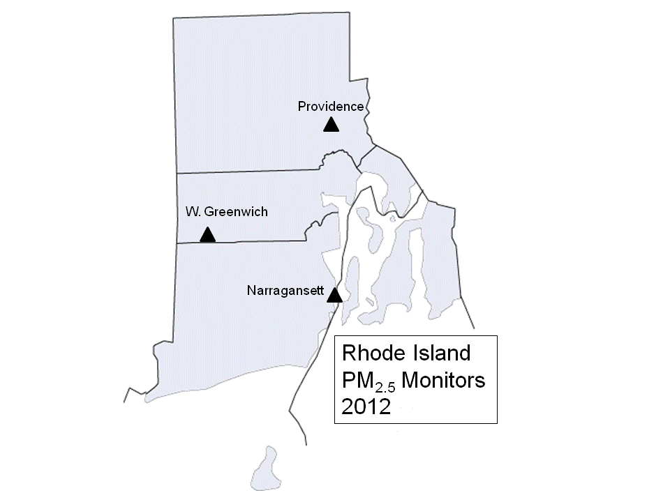 Rhode Island PM Monitors