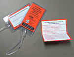 Top Ten Tips  Luggage Tags for LEPCs/Emergency Responders