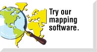 Use EnviroMapper for creating online maps of data.