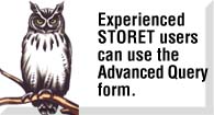 Experienced STORET users can use the Advanced Query form