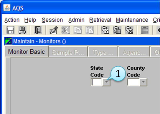 LOV Icon on Maintain Monitors